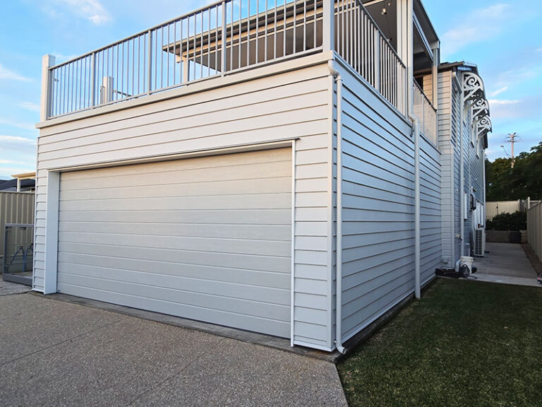 Completed Carport To Garage Reno