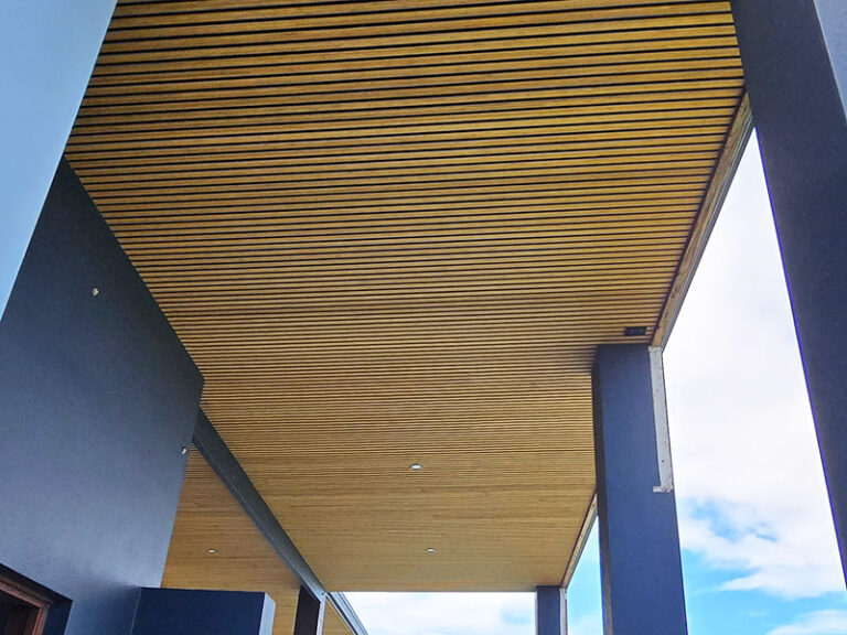 After Alfresco Timber Ceiling Replacement