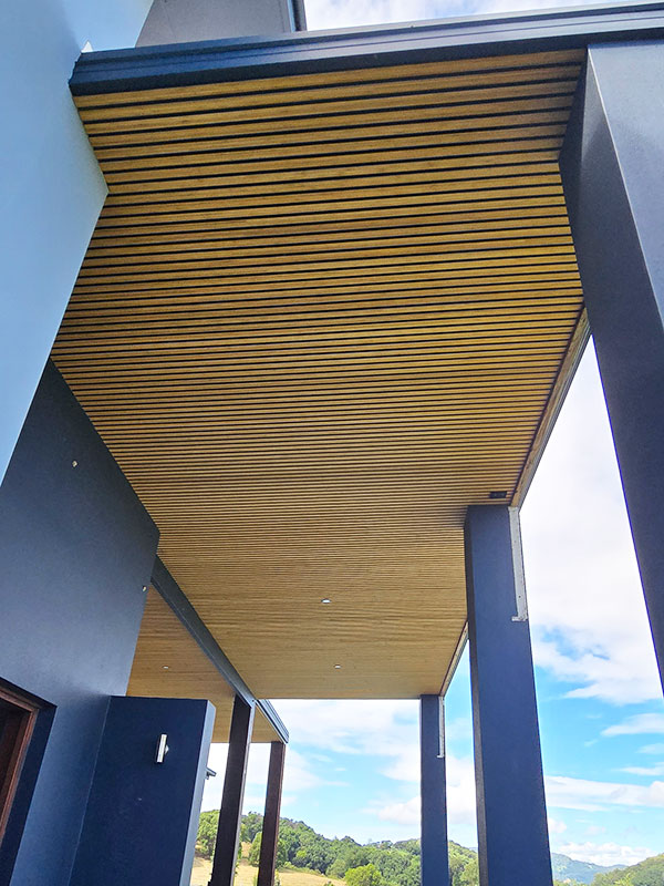 After Alfresco Timber Ceiling Replacement