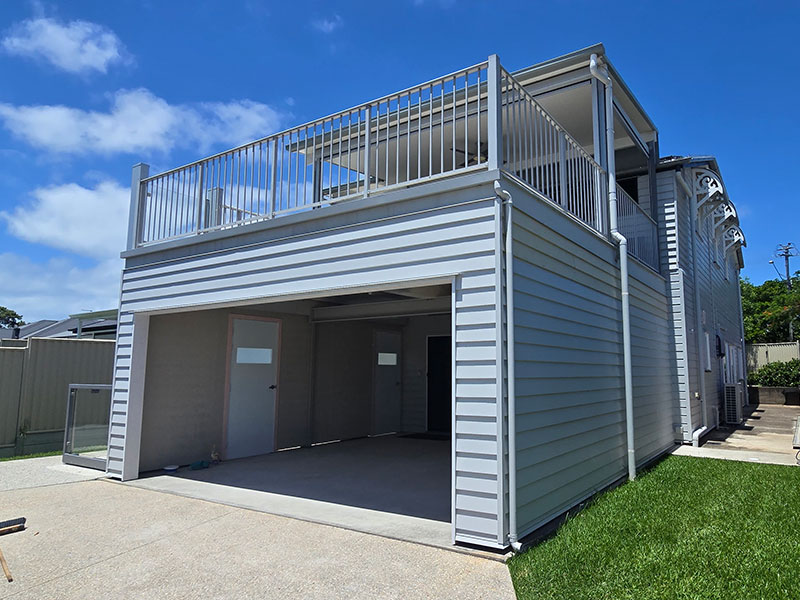 After Carport To Garage Renovation