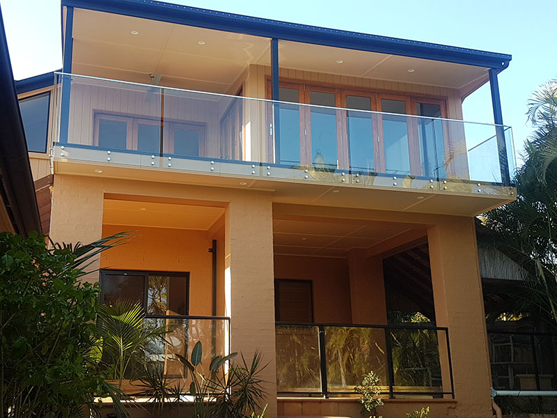 After Deck Extension Second Storey Noosa