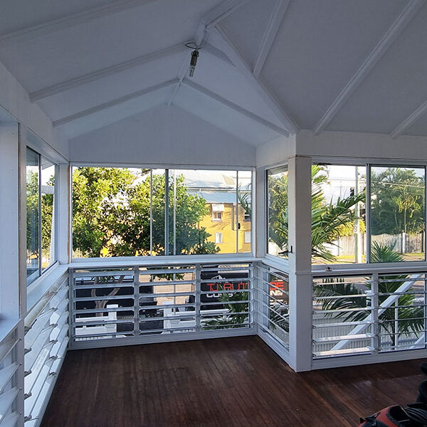 After New Alumnium Windows And Louvres