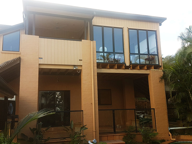 Before Deck Extension Second Storey Noosa