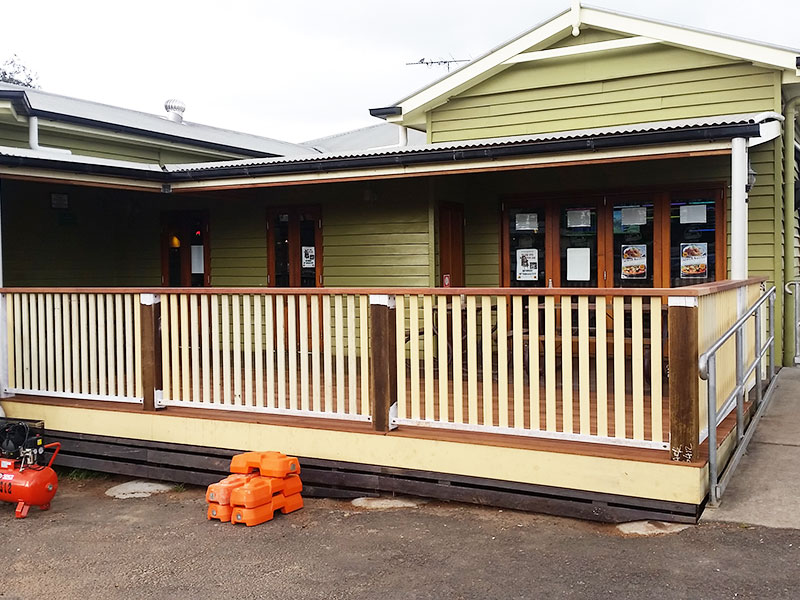 Completed Deck Extension Retail