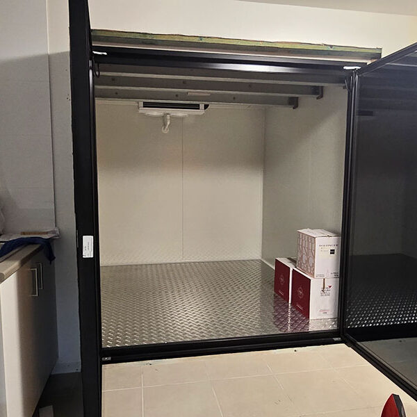 Installation Of Wine Cellar Fridge