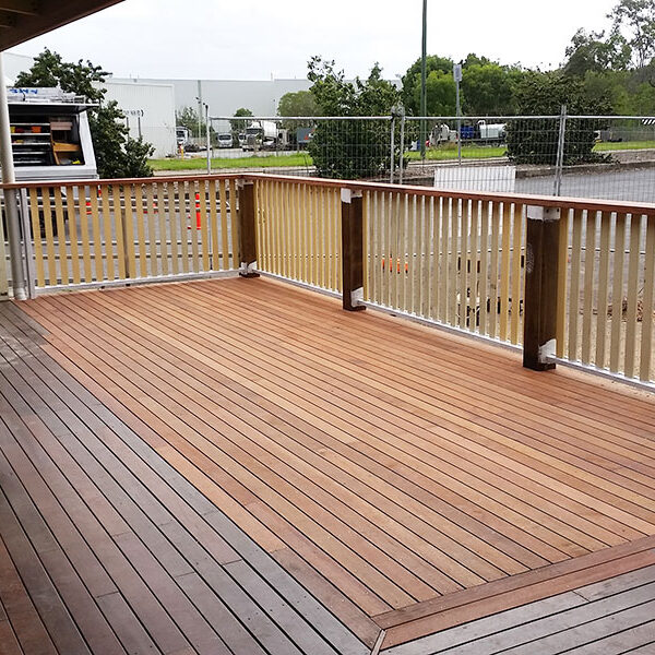 Retail Queenslander Timber Deck Extension