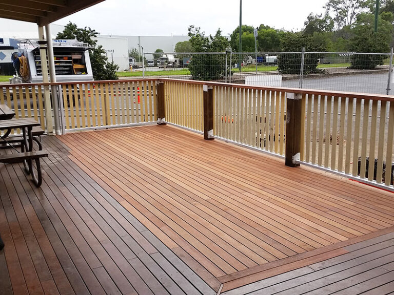 Retail Queenslander Timber Deck Extension