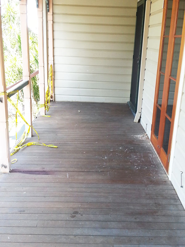 Stairs Deck Before