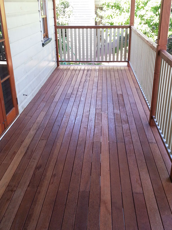 Stairs Decking After Renovation