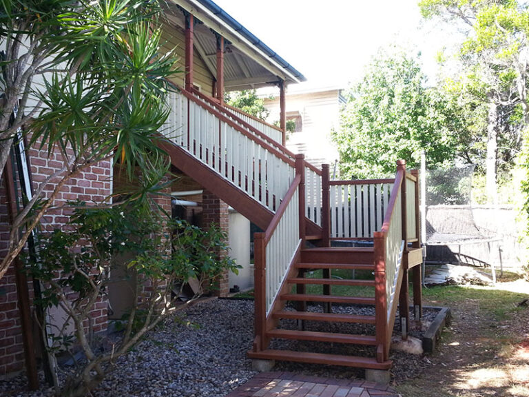 Timber Entry Stair Repair